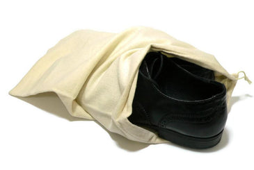 Shoe Storage Bag - Natural Fabric Material by Valentino Garemi - valentinogaremi-usa