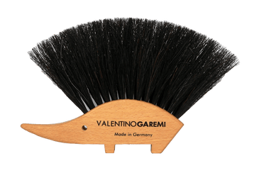 Valentino Garemi Horsehair Dust and Table Brush – Hedgehog Shape - valentinogaremi-usa