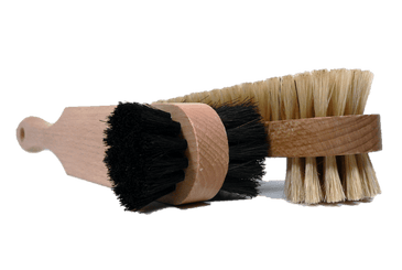 Combo Shoe Polish Brush and Cream Paste Applicator by Valentino Garemi - valentinogaremi-usa