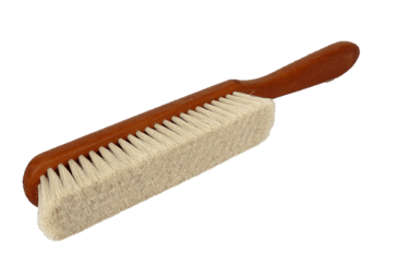 Dandruff & Lint Cleaning Brush – Fine Goat Hair by Valentino Garemi - valentinogaremi-usa