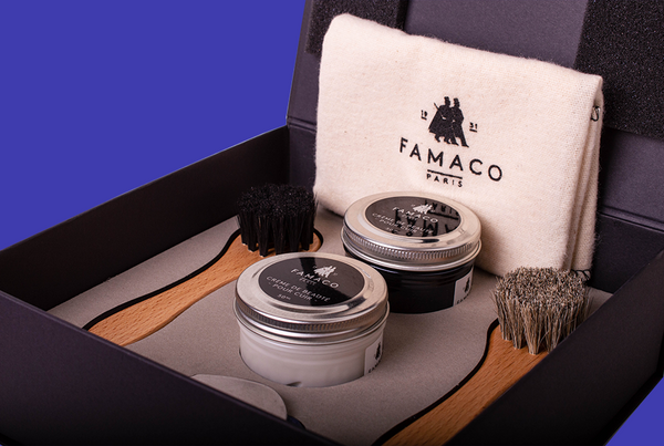 Shoe Shine Kit – Home Closet or Business Office Gift by Famaco France - valentinogaremi-usa