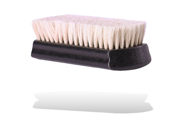 Luxury Shoe Polishing Brush - Goat Hair Bristles by Valentino Garemi - valentinogaremi-usa