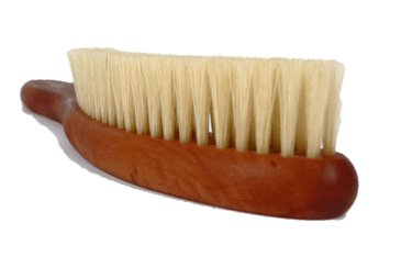 Classic Cleaning Hat Brush – Pear Wood / Boar Hair by Valentino Garemi - valentinogaremi-usa
