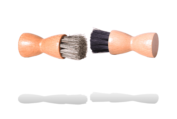 Shoe Cream Applicator Brush Jar Dauber by Valentino Garemi