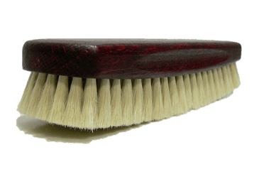 Cleaning Buffing Brush – Pear Wood & Goat Hair by Valentino Garemi - valentinogaremi-usa