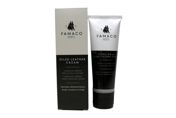 Oiled Leather Cream – Moisture Resistant & Condition by Famaco France - valentinogaremi-usa