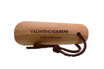 Shoe Horn Set – Hardwood Crafted & Leather String by Valentino Garemi - valentinogaremi-usa