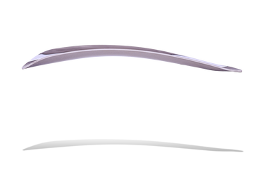 Shoe Horn - 6 inches Chrome Shine Curved by Iexi Italy - valentinogaremi-usa