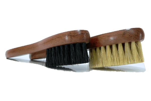 Shoe Polish Applicator Brush Bubinga Wood Boar Bristles by Famaco