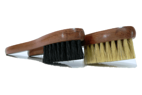 Shoe Polish Applicator Brush - Bubinga Wood & Boar Bristles by Famaco - valentinogaremi-usa