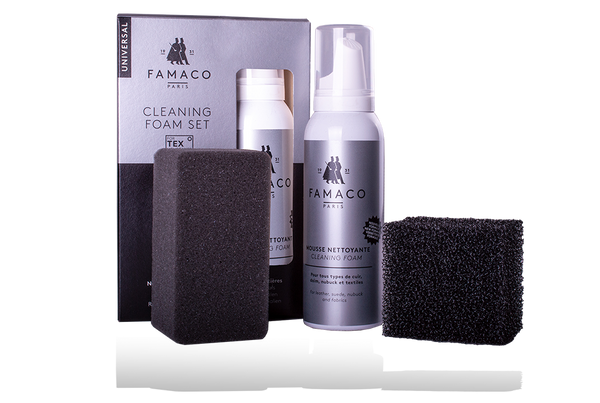 Footwear Cleaning Foam  Stain & Dust Wash Solution by Famaco