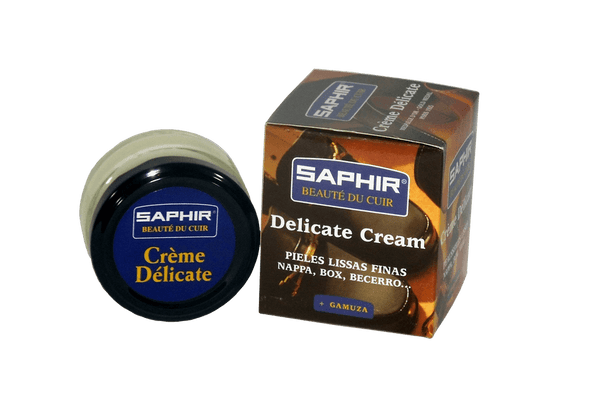 Delicate Leather Cream - Cleaner and Conditioner by Saphir France - valentinogaremi-usa