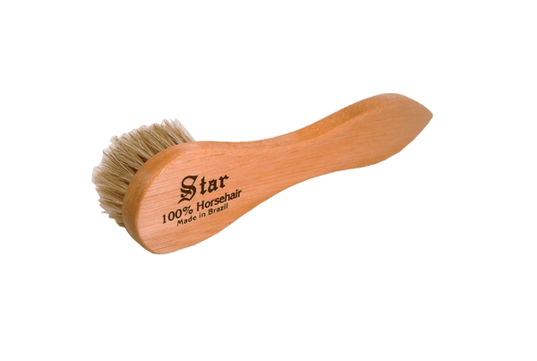 Meltonian Dauber Brush | Premium Horse Hair Applicator Brush for Leather  Care | Ideal Horsehair Shoe Brush for Applying Cream | Use with Meltonian