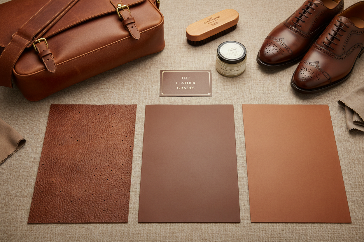 Full-Grain vs. Top-Grain vs. Bonded Leather: Which Should You Choose?