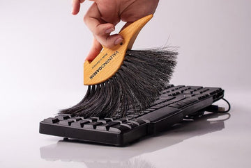 Valentino Garemi Horsehair Dust and Table Brush – Hedgehog Shape - valentinogaremi-usa