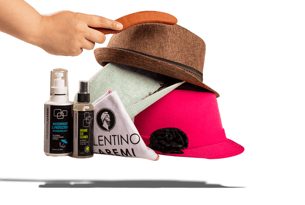 Hat Care Set – Stain Cleaning & Weather Protection by Valentino Garemi - valentinogaremi-usa