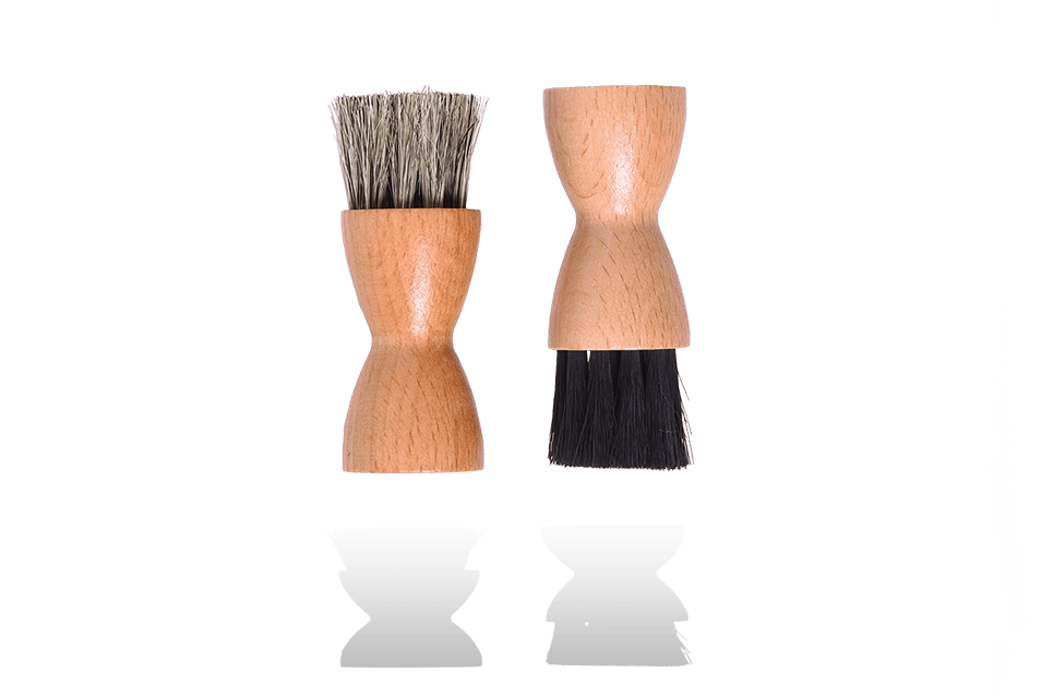 Shoe Cream Applicator Brush Jar Dauber by Valentino Garemi