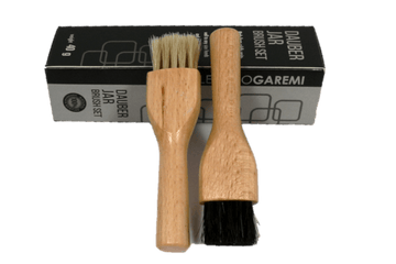 Shoe Cream Applicator Brush Set – Long Body Dauber by Valentino Garemi - valentinogaremi-usa