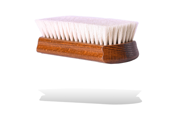 Luxury Shoe Polishing Brush - Goat Hair Bristles by Valentino Garemi - valentinogaremi-usa