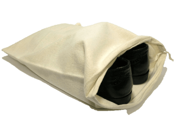 Shoe Storage Bag - Natural Fabric Material by Valentino Garemi - valentinogaremi-usa