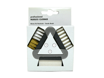 Suede and Nubuck Cleaner Triangular Brush by Valentino Garemi - valentinogaremi-usa