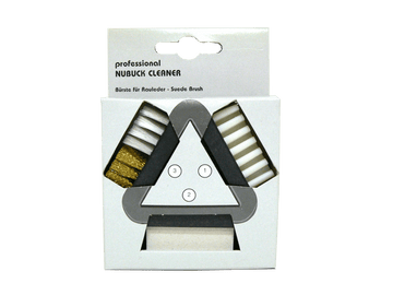 Suede and Nubuck Cleaner Triangular Brush by Valentino Garemi - valentinogaremi-usa