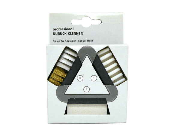 Suede and Nubuck Cleaner Triangular Brush by Valentino Garemi - valentinogaremi-usa