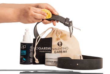 Leather Accessories Care Set - Wallet & Belt Aid by Valentino Garemi - valentinogaremi-usa