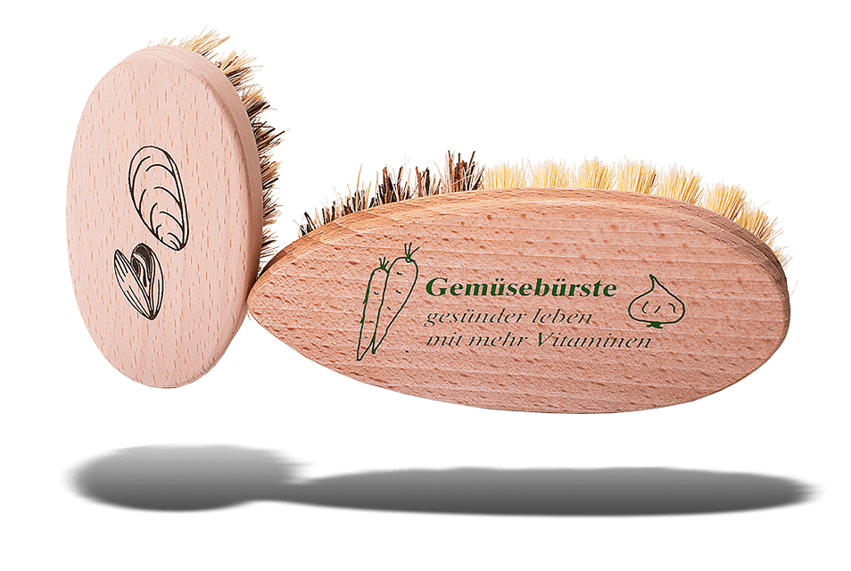 Valentino Garemi Clam & Vegetable Cleaning Brush