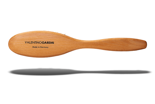 Boar Bristle Clothes Brush – Lint, Pet Hair & Garment Care | Made in Germany - valentinogaremi-usa