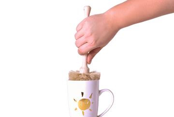 Mug Cleaning Brush for Coffee & Tea Cups by Valentino Garemi - valentinogaremi-usa