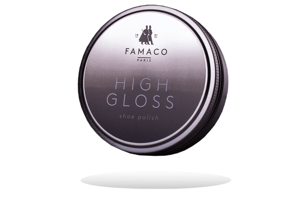Famaco High Gloss - Shoe Shine Leather Polish 3.38 Oz - Made in France - valentinogaremi-usa