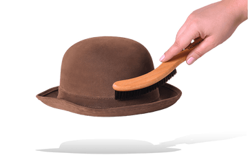 Hat Brush - Clean Stain & Marks on All Materials by Valentino Garemi - valentinogaremi-usa