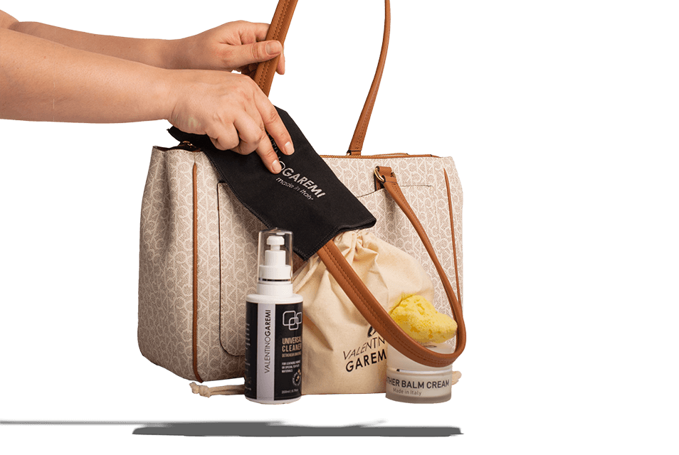 Purse Care Kit - Clean Condition & Protect Set by Valentino Garemi