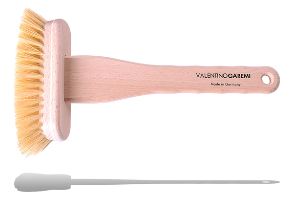 Scrub Brush for Cleaning Bathtubs, Showers & Sinks by Valentino Garemi - valentinogaremi-usa