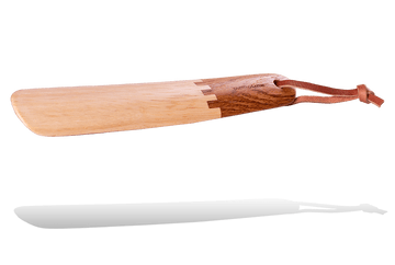 Shoehorn - Crafted Mix Indian Teakwood & Beechwood by Valentino Garemi - valentinogaremi-usa