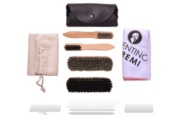 Shoe Care Kit – Classic Travel Shine Shoes Set by Valentino Garemi - valentinogaremi-usa