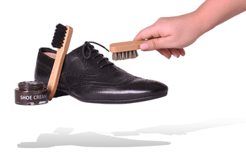Shoe Polish Applicator Brush Set – Horse Hair Daubers by Valentino Garemi - valentinogaremi-usa