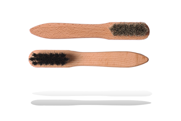 Shoe Polish Applicator Brush Set – Horse Hair Daubers by Valentino Garemi - valentinogaremi-usa