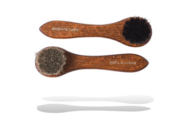 Shoe Polish Applicator Brush Set - Classic Design by Valentino Garemi - valentinogaremi-usa
