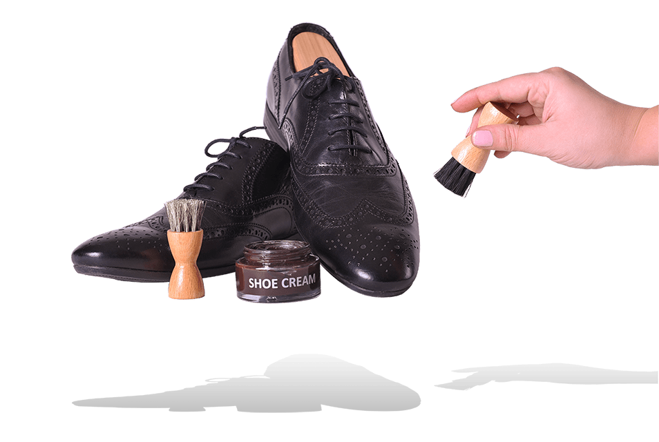 Shoe Cream Applicator Brush Jar Dauber by Valentino Garemi