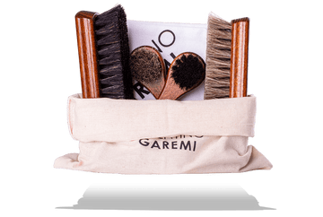 Shoe Shine Kit – Polishing Set for Leather Shoes by Valentino Garemi - valentinogaremi-usa