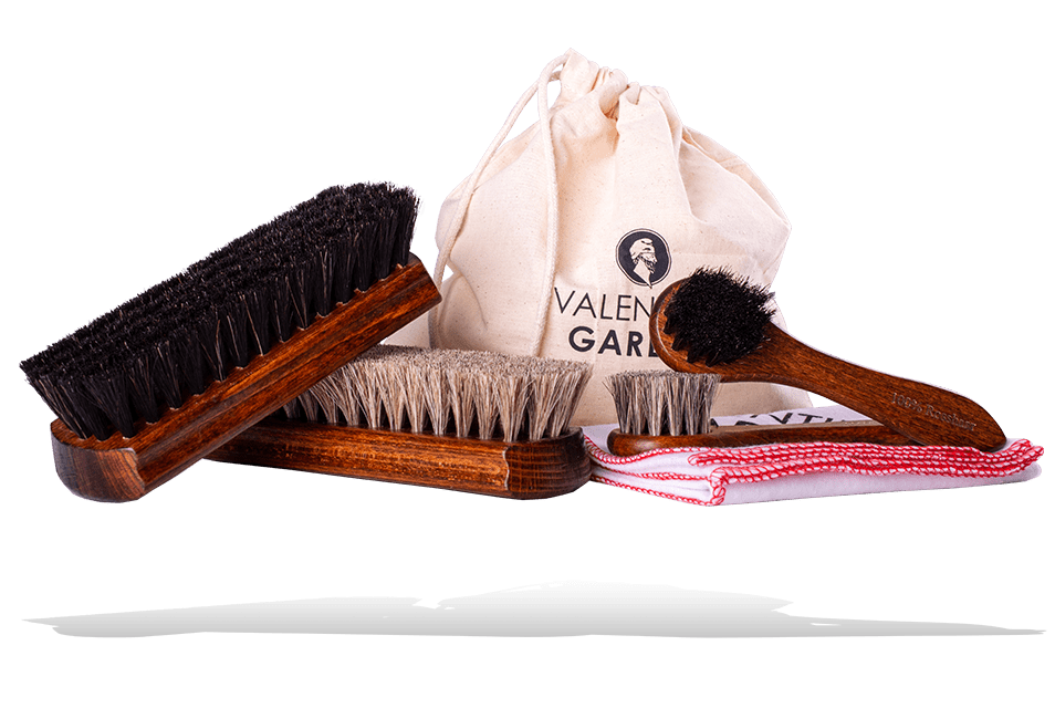 Shoe shine brush kit best sale