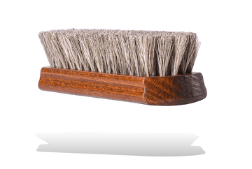 Shoe Shine & Polishing Brush – Natural Bristles by Valentino Garemi - valentinogaremi-usa