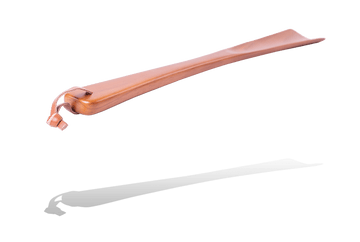 Shoe Horn - 14 Inches Genuine Rubberwood & String by Valentino Garemi - valentinogaremi-usa