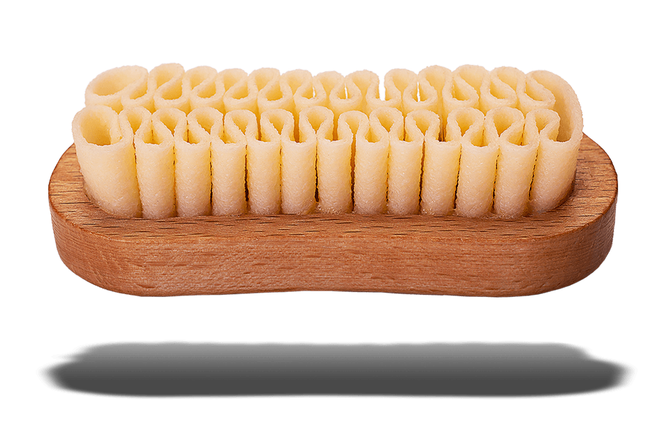 Suede Brush Marks Stain Cleaner Real Rubber by Valentino Garemi