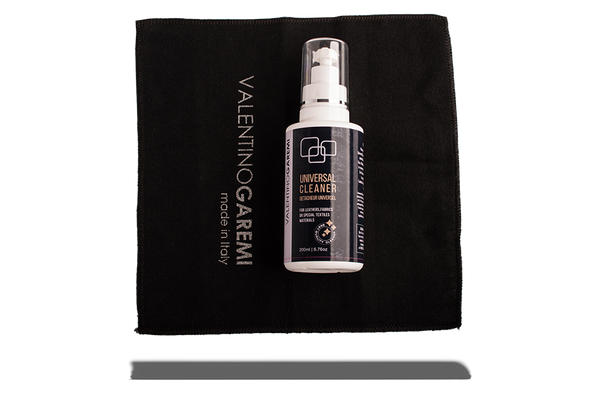 Leather Cleaner – Stain Removal & Cloth Applicator by Valentino Garemi - valentinogaremi-usa