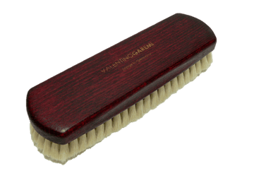 Cleaning Buffing Brush – Pear Wood & Goat Hair by Valentino Garemi - valentinogaremi-usa