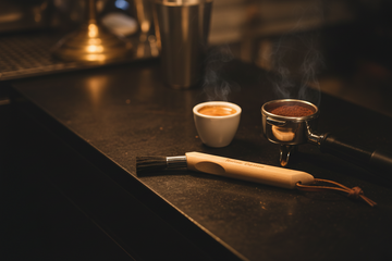 Coffee Machine & Grinder Residue Cleaning Brush by Valentino Garemi - valentinogaremi-usa