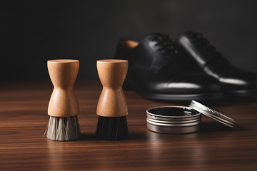 Shoe Cream Applicator Brush – Horsehair Dauber Made in Germany| Valentino Garemi - valentinogaremi-usa
